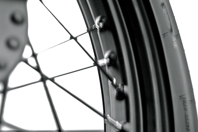 Radspeichen black