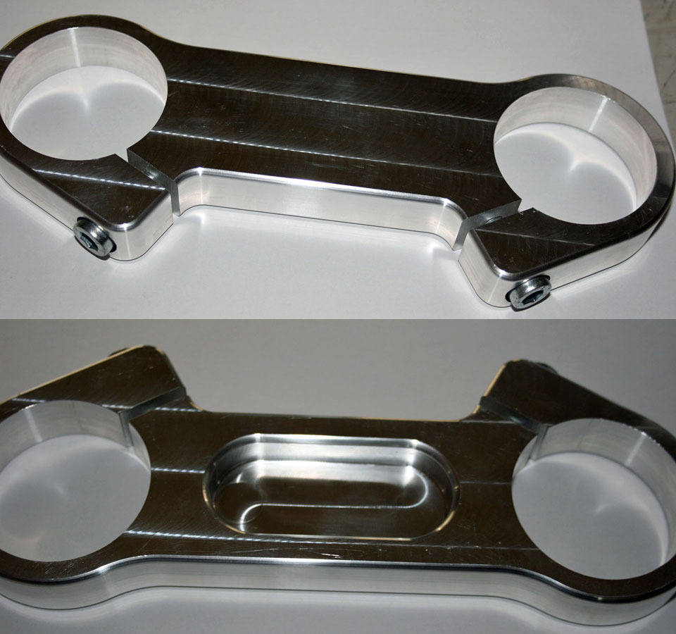 Flacher Gabelstabi Prototyp